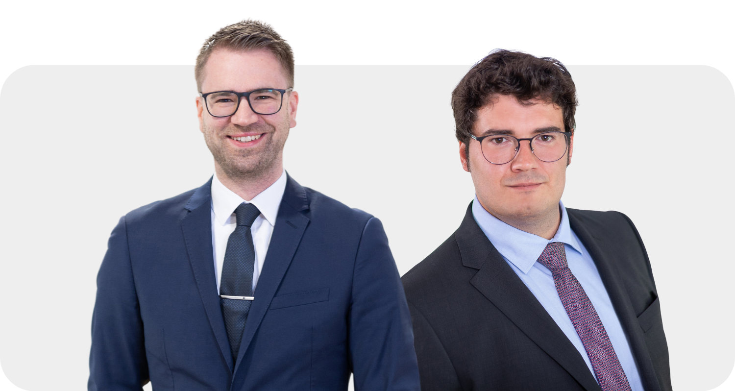 Rechtsanwalt Domenic Ipta und Rechtsanwalt Peter Huhn
