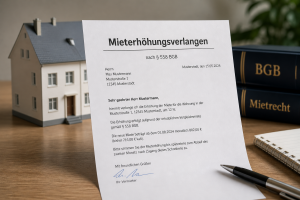 Eine Inkassorechnung Mieterhöhungsschreiben