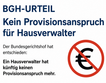 Keine Provision Hausverwalter